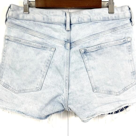 Old Navy‎ OG Shorts Womens Size 12 Light Wash Denim Summer Boho Festival Beach - Picture 6 of 11